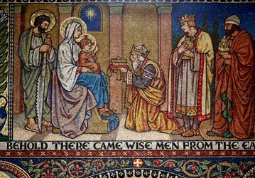 Droitwich, Igreja do Sagrado Coração e de Santa Catarina: mosaicos de Frank Peacock e Gabriel Pippet, década de 1920